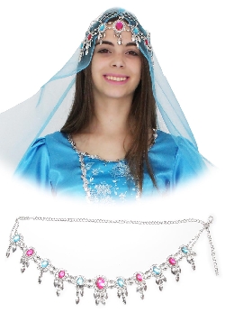 SET ODALISCA (CINTURA + DIADEMA)